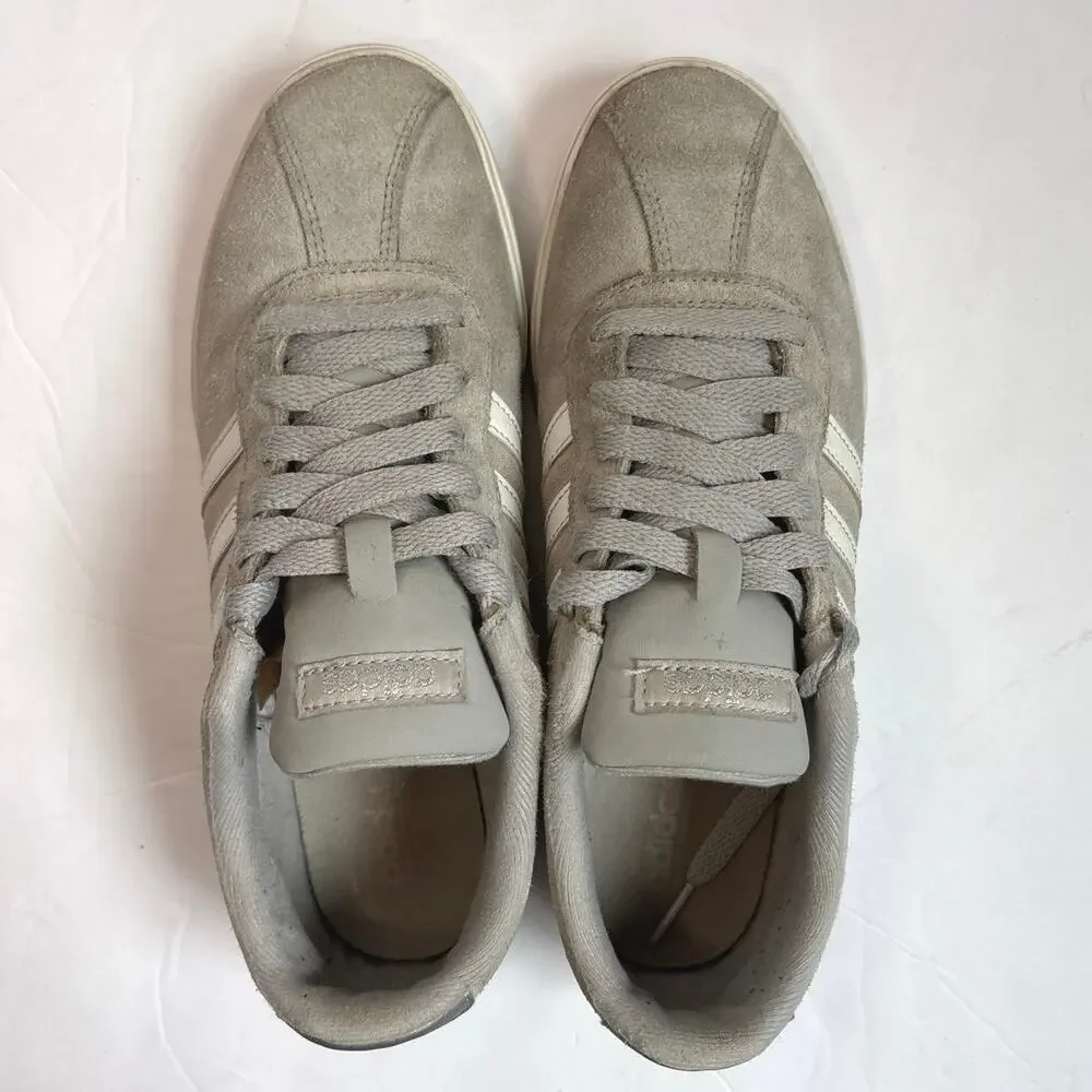 Adidas Gray Suede Sneakers Women’s Size 7